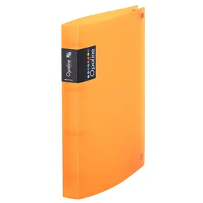 Segregator PP A4 D20 4 kr. Opalowy pomarańczowy