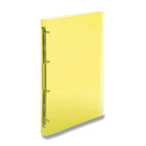 Segregator PP A5 4 kr. Linie żółte