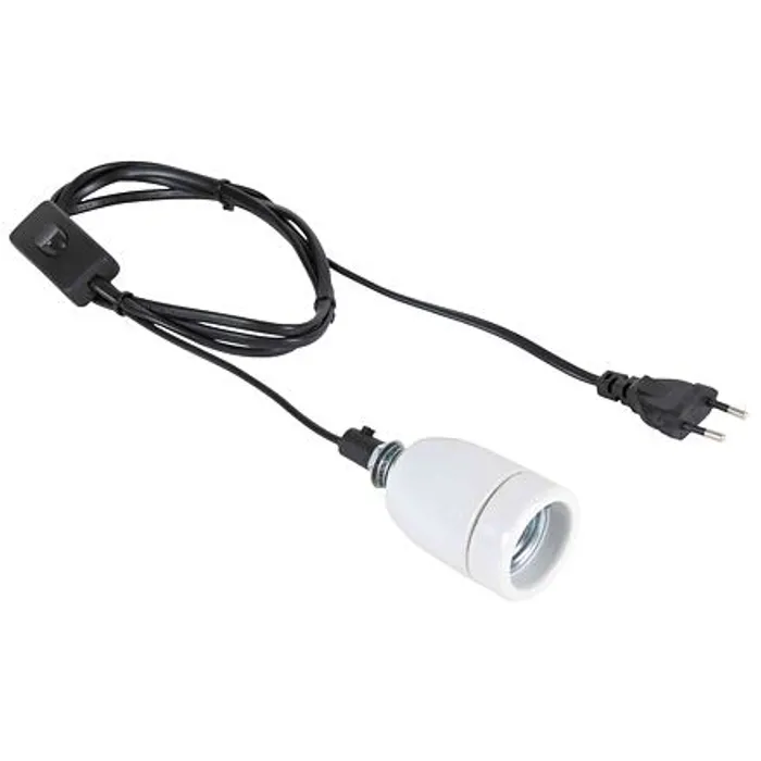 Główne zdjęcie produktu Porcelánová objímka Pro Socket do 250 W, 1,8 m