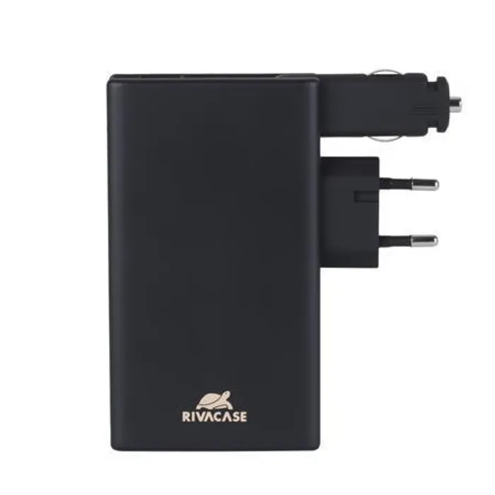 Główne zdjęcie produktu Portable powerbank - přenosná baterie "VA4749", černá, micro USB, 5000mAh, RIVACASE