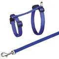 Następne zdjęcie produktu Uprząż nylonowa. dla kota ze smyczą XL, 34-57 cm/13 mm, 1,20 m