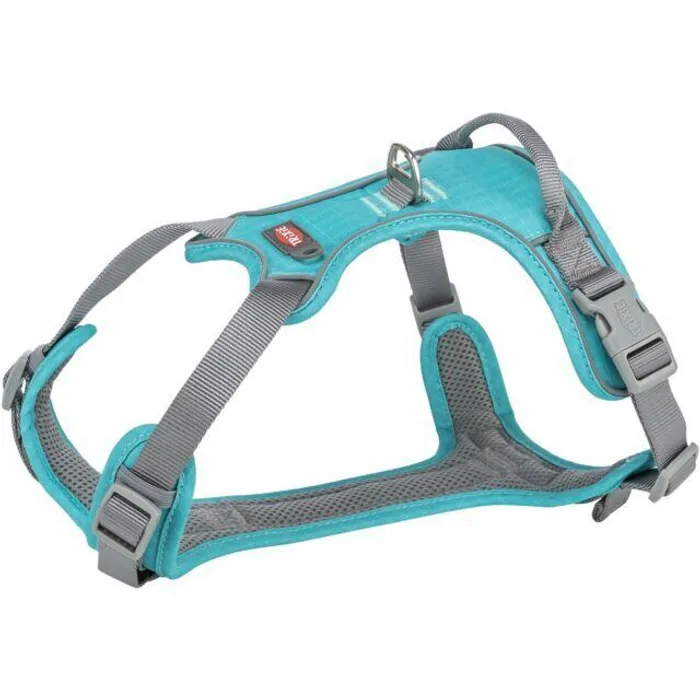Główne zdjęcie produktu Postroj PREMIUM ACTIVE, aqua M-L: 60-75 cm/ 25 mm