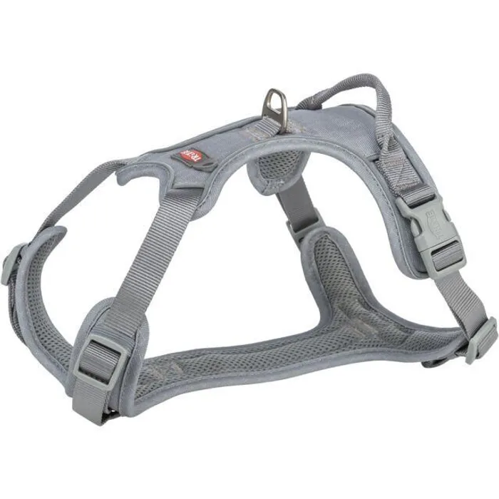 Główne zdjęcie produktu Postroj PREMIUM ACTIVE, grafit M: 49-69 cm/ 20 mm