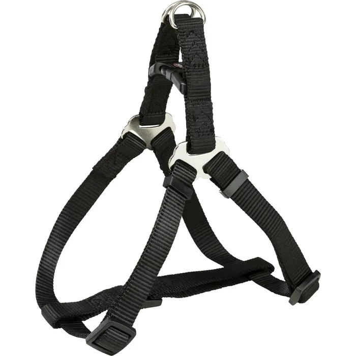 Główne zdjęcie produktu Postroj PREMIUM - černý L:hruď:65-80cm/25mm
