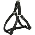 Szelki PREMIUM - czarne S: klatka piersiowa: 40-50cm/15mm