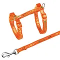 Następne zdjęcie produktu Szelki dla kota uszyte ze wstążki 22-36cm/10mm 1,2m