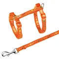 Następne zdjęcie produktu Szelki dla kota uszyte ze wstążki 22-36cm/10mm 1,2m