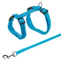 Następne zdjęcie produktu Szelki dla kota z ołowiem w jednolitym kolorze 22-42cm/10mm 1,25m
