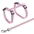 Następne zdjęcie produktu Szelki ze smyczą dla kota - motyw 27-45cm/10mm 1,20m