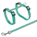 Następne zdjęcie produktu Szelki ze smyczą dla kota - motyw 27-45cm/10mm 1,20m
