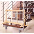 Barierka przesuwna dla szczeniąt i małych psów 63-108x50x31 cm