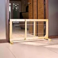 Następne zdjęcie produktu Barierka przesuwna dla szczeniąt i małych psów 63-108x50x31 cm