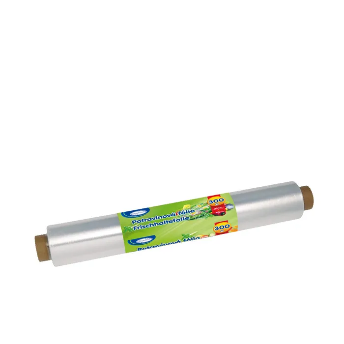 Główne zdjęcie produktu Potravinová fólie 45 cm x 300 m, 9 µm [1 ks]
