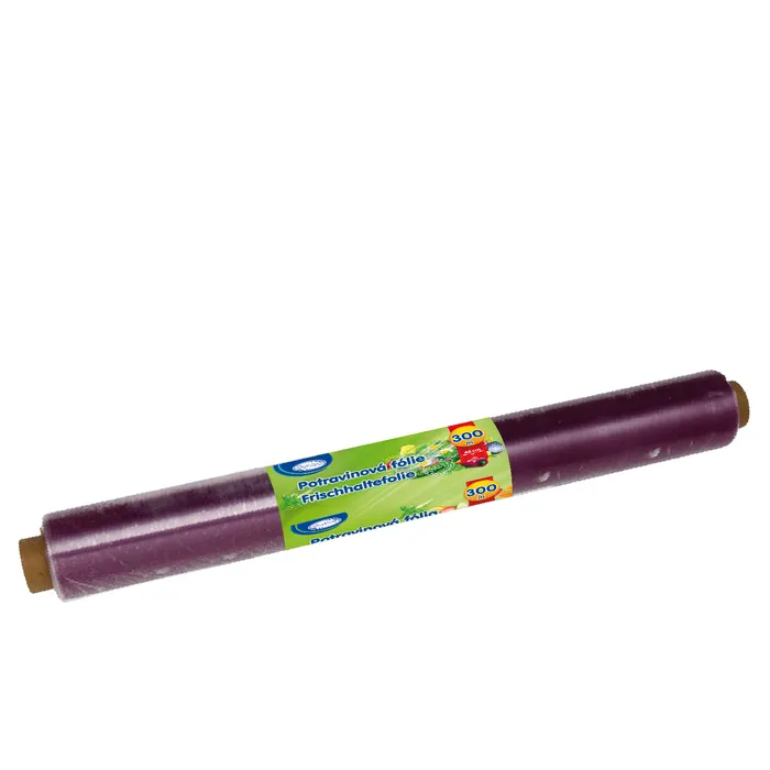 Główne zdjęcie produktu Potravinová fólie "PVC" 59 cm x 300 m [1 ks]