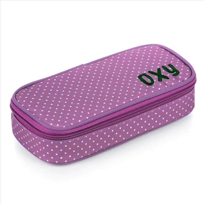 Główne zdjęcie produktu Pouzdro etue komfort Violet dots
