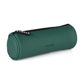 Etui, PU, ??okrągłe, VERDE, zielone