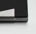 Etui na wizytówki, aluminium/skóra, na 20 szt., SIGEL