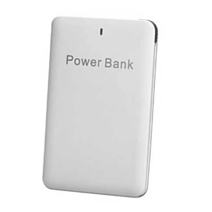 Główne zdjęcie produktu Powerbanka, slim, Li-ion, 5V, 2500mAh, nabíjení mobilních telefonů aj., SLIM, microUSB a