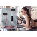 Powerton W2, słuchawki bluetooth, regulacja głośności, czarno-srebrna, sportowe, z magnetycznym uchwytem typ bluetooth