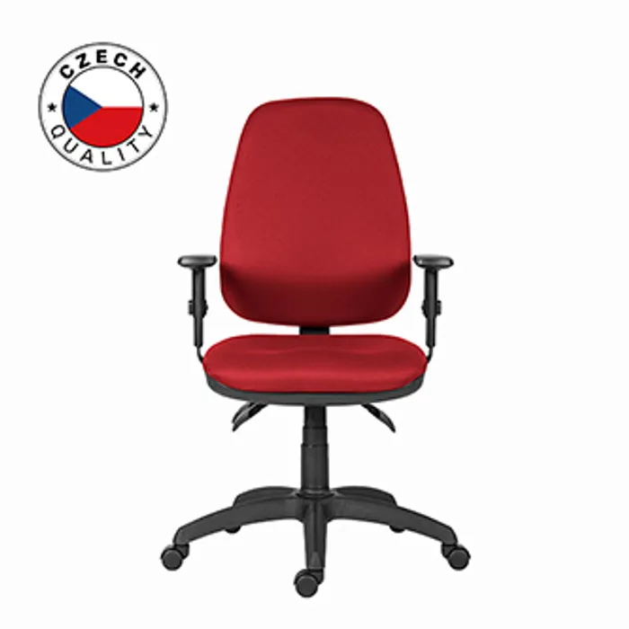 Główne zdjęcie produktu Powerton Kancelářské ergonomické křeslo Anna, Červené