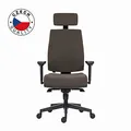 Krzesło ergonomiczne Powerton Office Jana, Szary