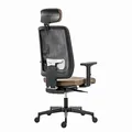 Następne zdjęcie produktu Ergonomiczne krzesło biurowe Powerton Lucie, beżowe