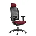 Następne zdjęcie produktu Ergonomiczne krzesło biurowe Powerton Lucie, czerwone