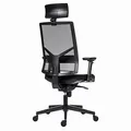 Następne zdjęcie produktu Ergonomiczne krzesło biurowe Powerton Marie, czarne