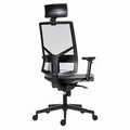 Ergonomiczne krzesło biurowe Powerton Marie, szare