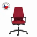 Krzesło ergonomiczne Powerton Office Sima, czerwone