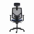 Następne zdjęcie produktu Krzesło ergonomiczne Powerton Office Tina, Ciemnoniebieski