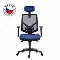 Krzesło ergonomiczne Powerton Office Tina, Ciemnoniebieski
