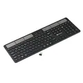 Następne zdjęcie produktu Powerton SolarSlim, Klawiatura zasilana solarnie integrovaná, CZ/SK, Multi-Device rodzaj 2.4 GHz Dongle + Dual Bluetooth, bezprzew