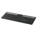 Następne zdjęcie produktu Powerton SolarSlim, Klawiatura zasilana solarnie integrovaná, CZ/SK, Multi-Device rodzaj 2.4 GHz Dongle + Dual Bluetooth, bezprzew