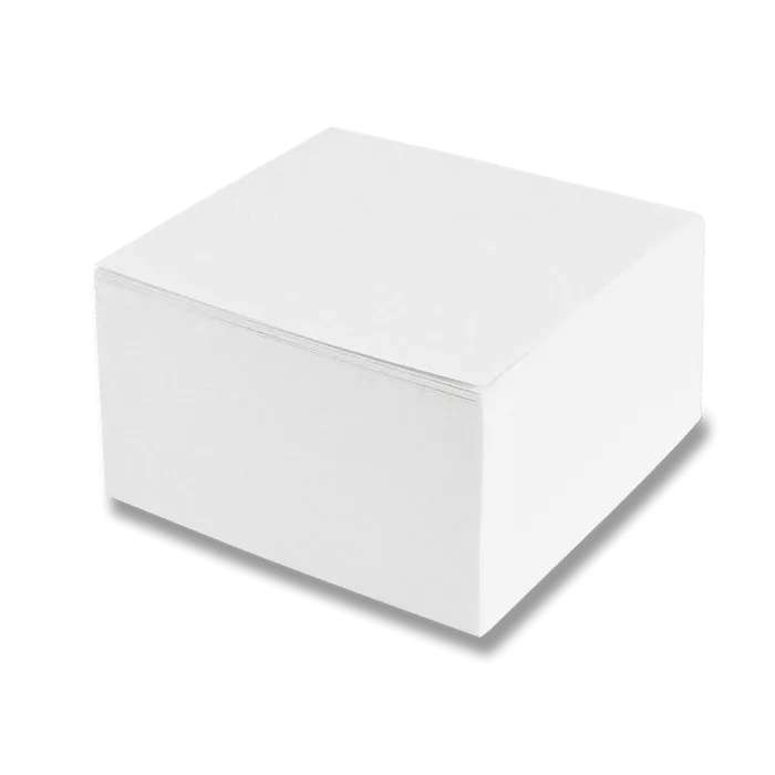 Główne zdjęcie produktu Poznámkový bloček - nelepený 90 × 90 × 50 mm, 500 listů