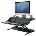 Stanowisko do pracy, Sit-Stand Lotus, czarna, plastik-metal, Fellowes