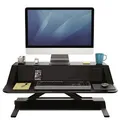 Stanowisko do pracy, Sit-Stand Lotus, czarna, plastik-metal, Fellowes