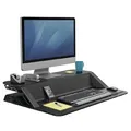 Stanowisko do pracy, Sit-Stand Lotus, czarna, plastik-metal, Fellowes