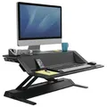 Stanowisko do pracy, Sit-Stand Lotus, czarna, plastik-metal, Fellowes