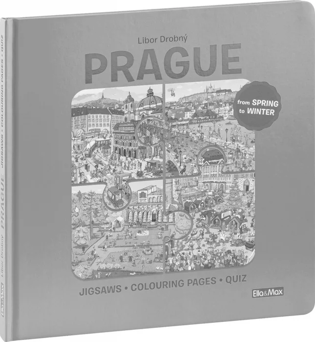 Główne zdjęcie produktu PRAGUE – Puzzles, Colouring, Quizzes