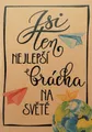 Pamiątka BeBechy – papier z recyklingu – Brat