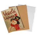 Następne zdjęcie produktu Přáníčko BeBechy - recyklovaný papír - Vánoce