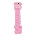 Następne zdjęcie produktu Świnka z liną lateksową i dźwiękiem chrupania 15 cm, lateks, HipHop