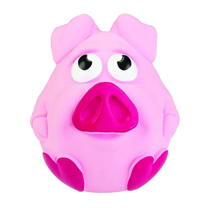 Główne zdjęcie produktu Prasátko s reálným zvukem 11 cm, latex, HipHop