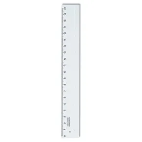 Linijka 742551 20 cm przezroczysta