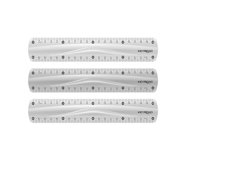 Główne zdjęcie produktu Pravítko KEYROAD 20cm, ohebné