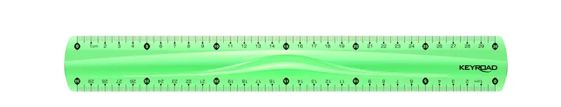 Główne zdjęcie produktu Pravítko KEYROAD 30cm, ohebné