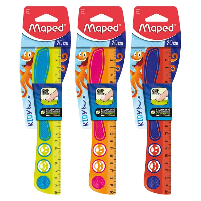 Główne zdjęcie produktu Pravítko Maped Kidy Learn - 20 cm, mix barev