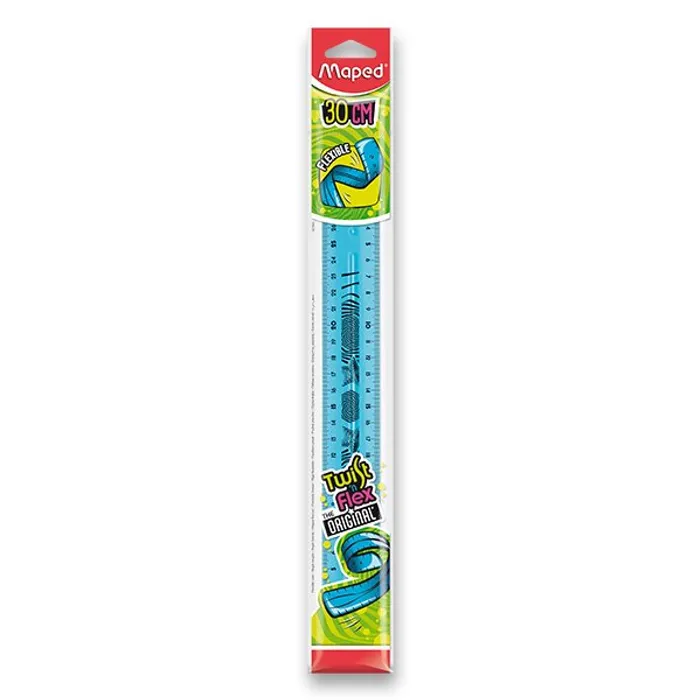 Główne zdjęcie produktu Pravítko Maped Twist´n Flex - 30 cm, mix barev