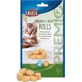 Następne zdjęcie produktu PREMIO Chicken & Cheese Rolls - bułki z kurczakiem i serem, 50 g